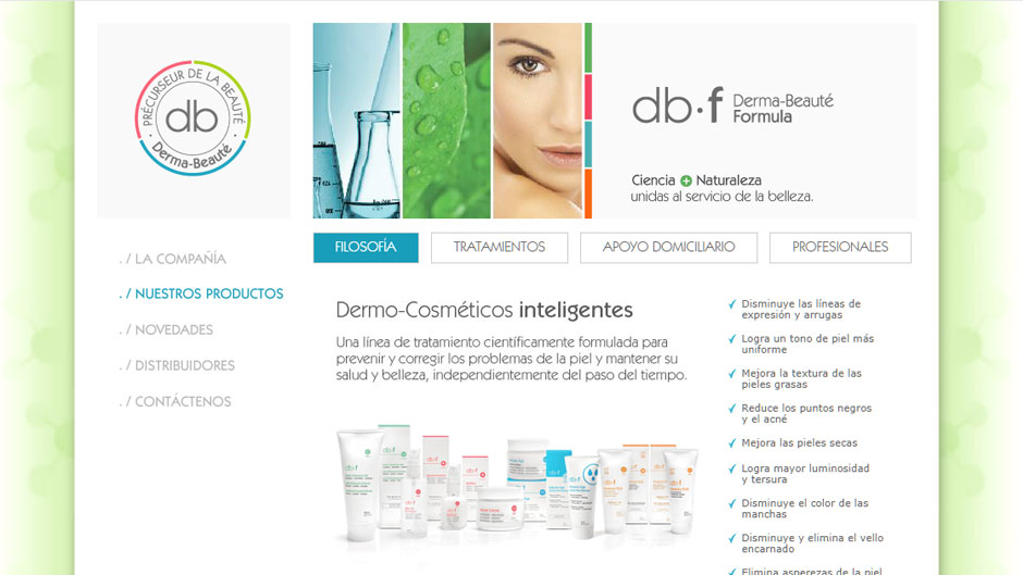 Rhzm :: Derma Beauté Website