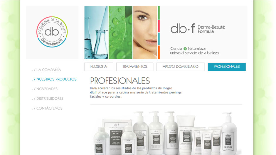 Rhzm :: Derma Beauté Website